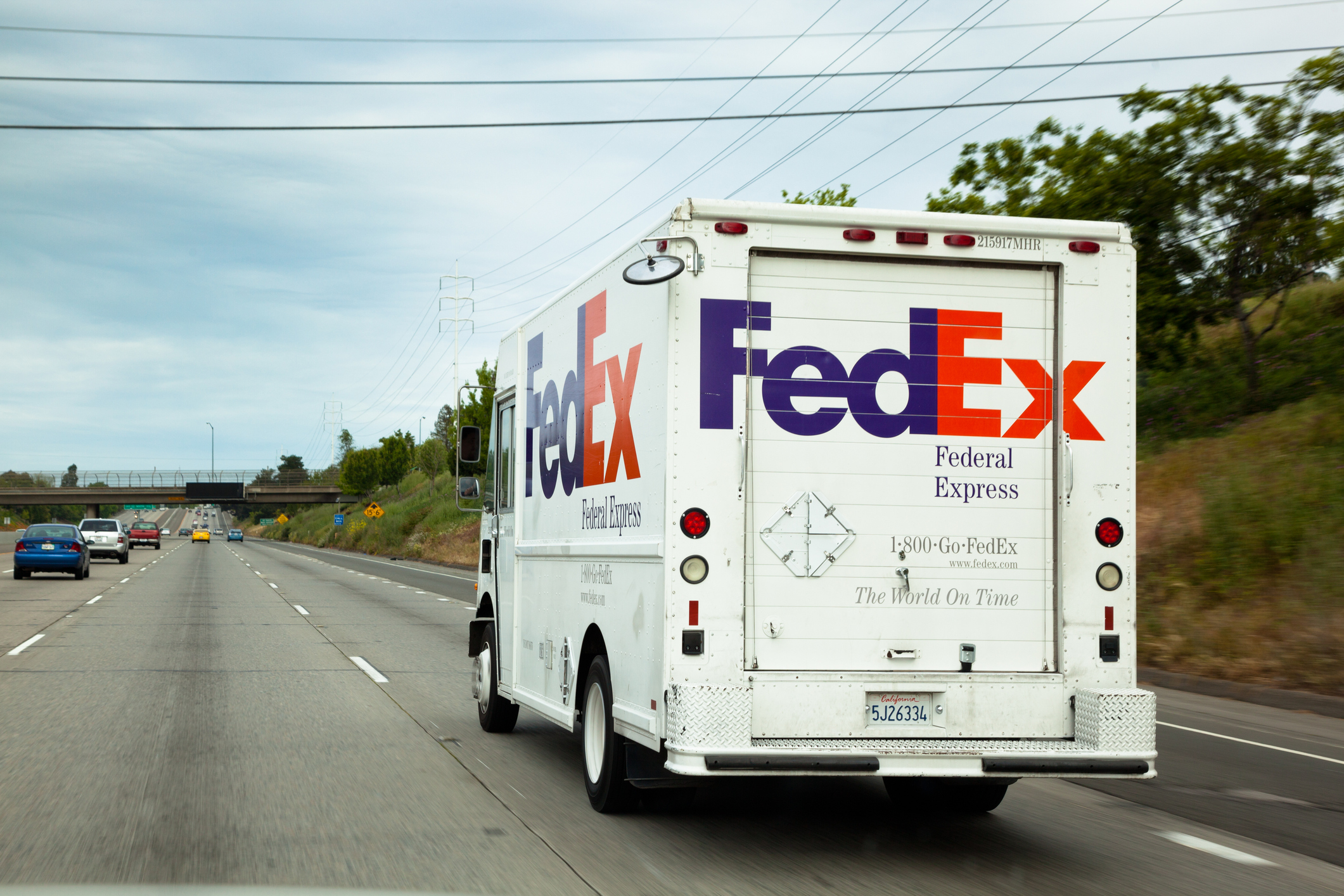 FedEx truck Post Covid